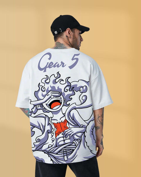 The Gear 5 Over Sized Anime T-shirt