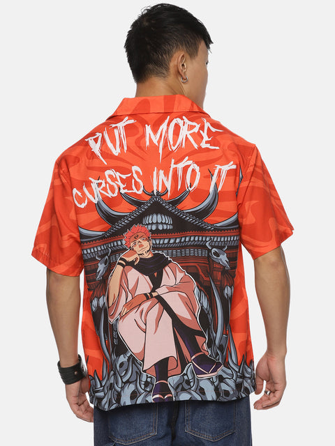 King Of Curses Ryomen Sukuna Anime Shirt