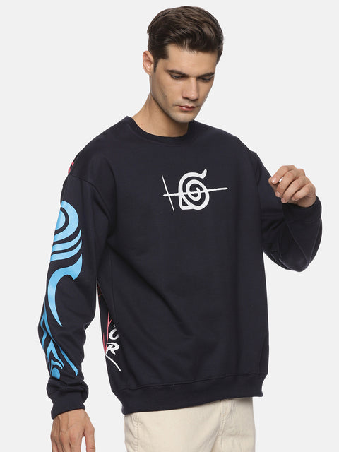 naruto oversized anime sweatshirt