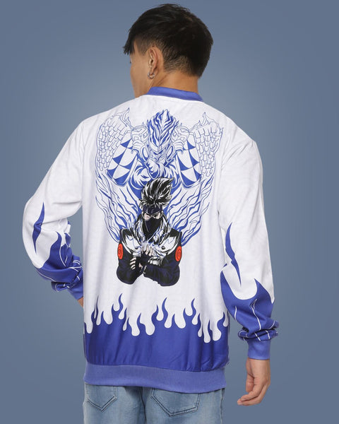 NARUTO KAKASHI ANIME PRINTED JACKET