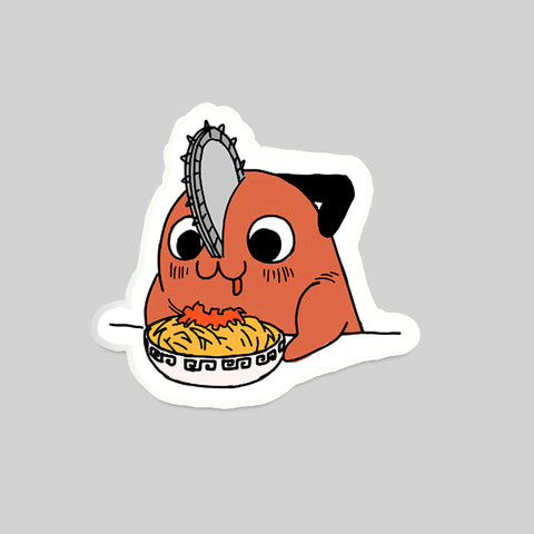 Pochita Anime Sticker