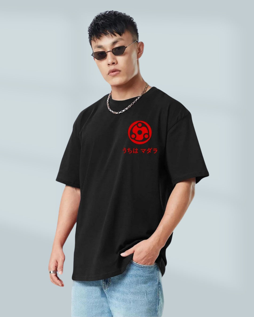 Pack Of 2 - Madara X Itachi Oversized T-shirt Combo