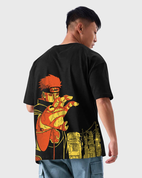 naruto pain oversized anime tshirt