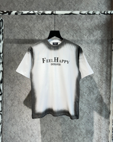 The Feel Happy Heavy Guage Oversized T-shirt