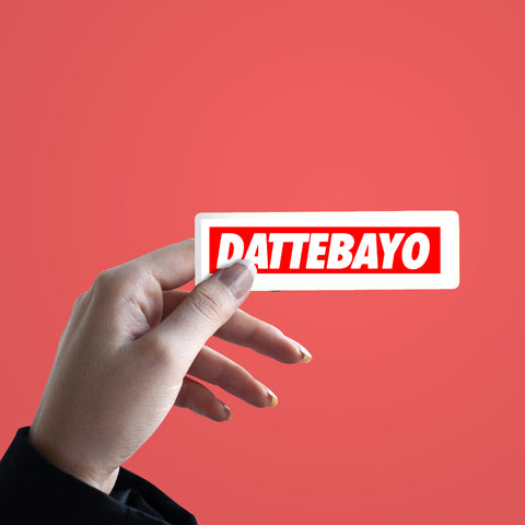 Dattebayo Anime Sticker