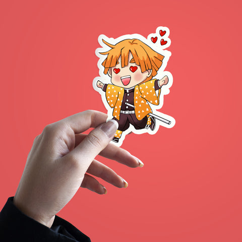 Zenitsu Anime Sticker