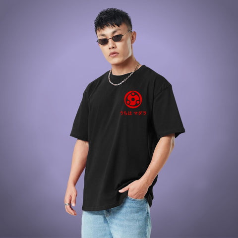 Naruto T-shirt Combo Pack Of 4 - 2 Oversized + 2 Normal Fit T-shirt