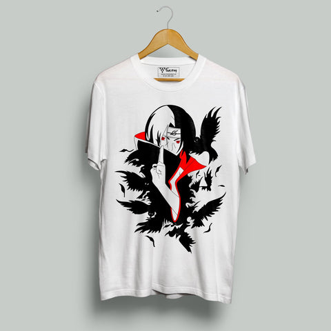 Naruto T-shirt Combo Pack Of 4 - Kurama X Seal X Itachi X Kakashi