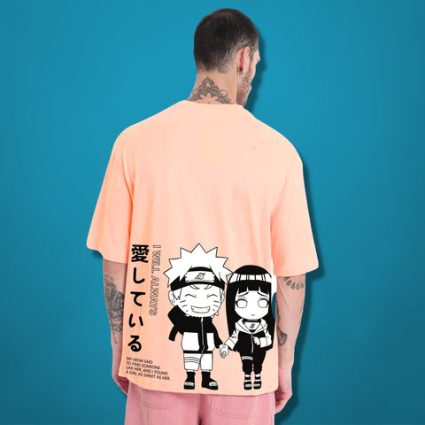 Naruhina Oversize Anime T-shirt