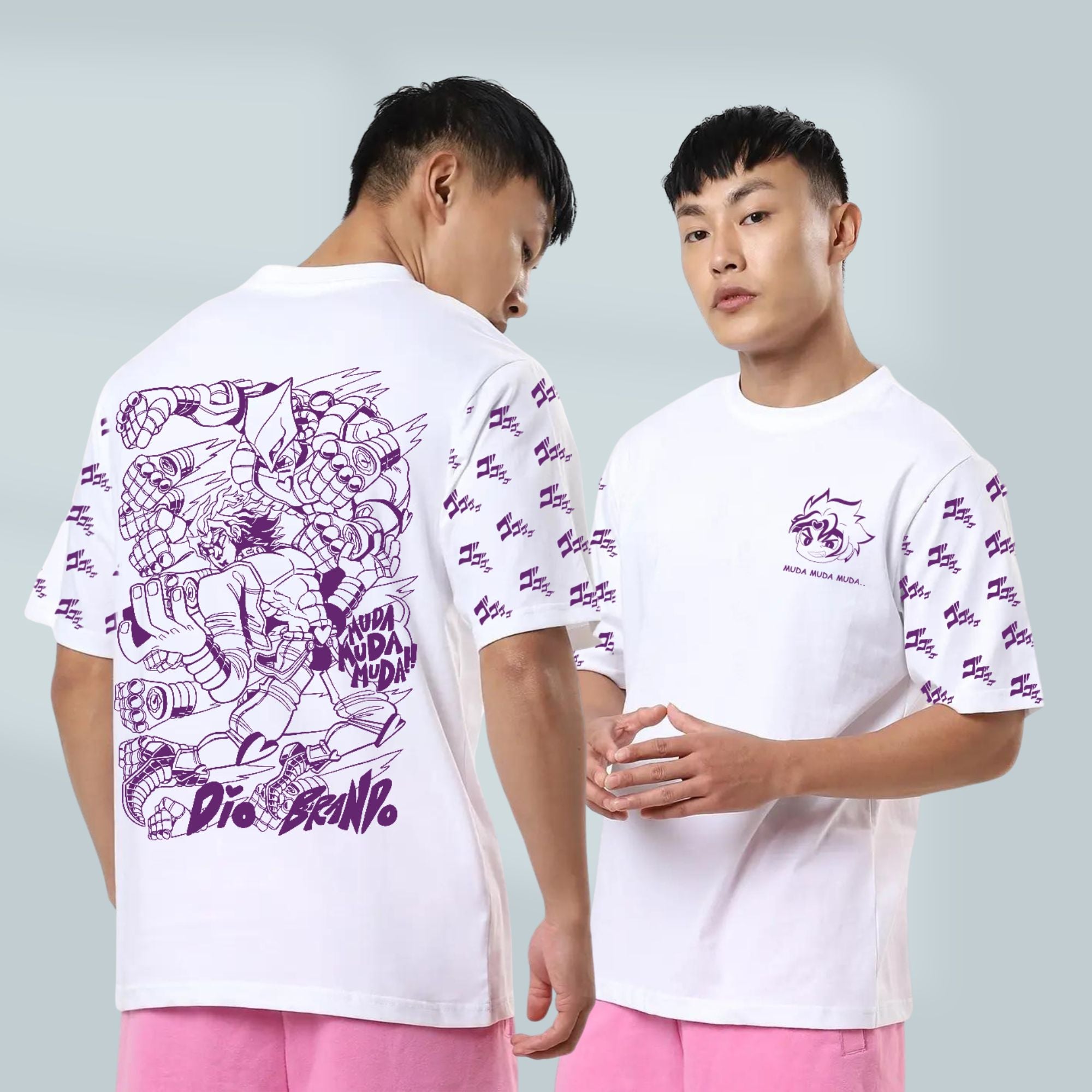 Dio Brando Jojo Oversized T-Shirt - Fans Army