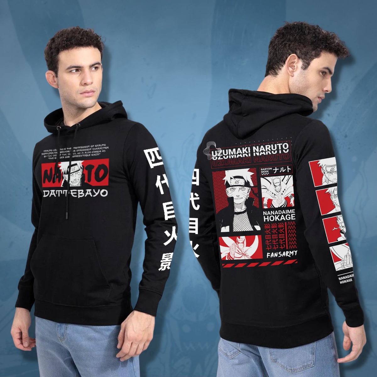 Buy Naruto Hoodie - Shop Anime Hoodie Online India – Fans Army