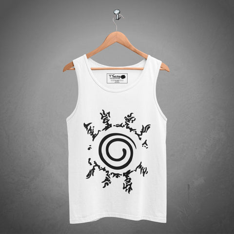 naruto seal anime tank top