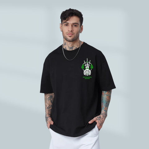 An oversized Zoro t-shirt featuring Asura, the powerful demon-like form of the character from the popular anime series One Piece.