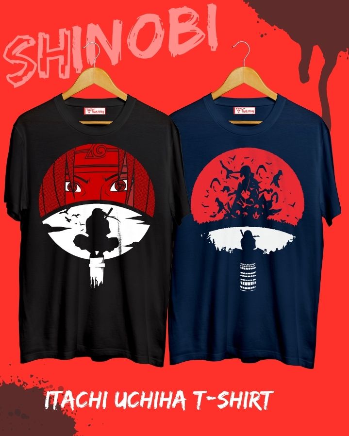 Itachi Uchiha T-shirt Combo Naruto Merchandise - Fansarmy.in – Fans Army