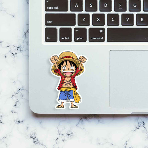 luffy sticker anime sticker