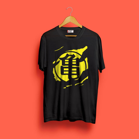 goku kanji tshirt